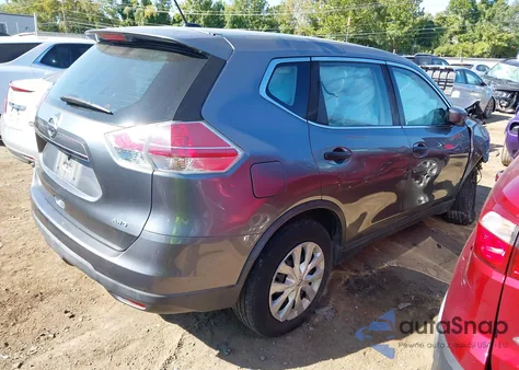 2016 Nissan Rogue S из США, поврежденный, VIN KNMAT2MV2GP633646